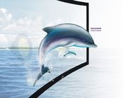 120''  wall mounted projector screens , Curved Projection Screen for Home Theater